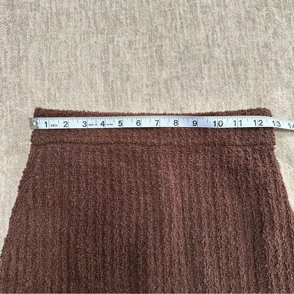 House of CB Brown “Saffron” Off Shoulder Knit Top and “Sloane” Skirt Set Small S - Picture 8 of 12